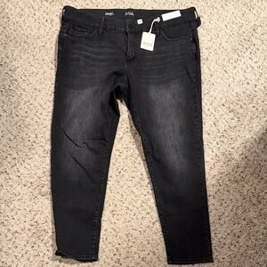 ANA Women's Dark Gray Skinny Jeans